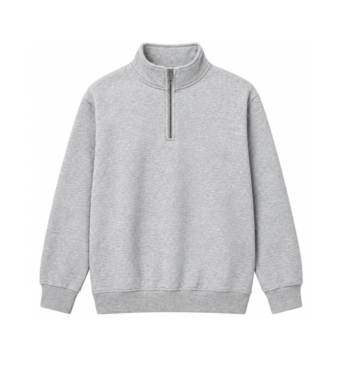 Oversized Half-Zip Sweatshirt