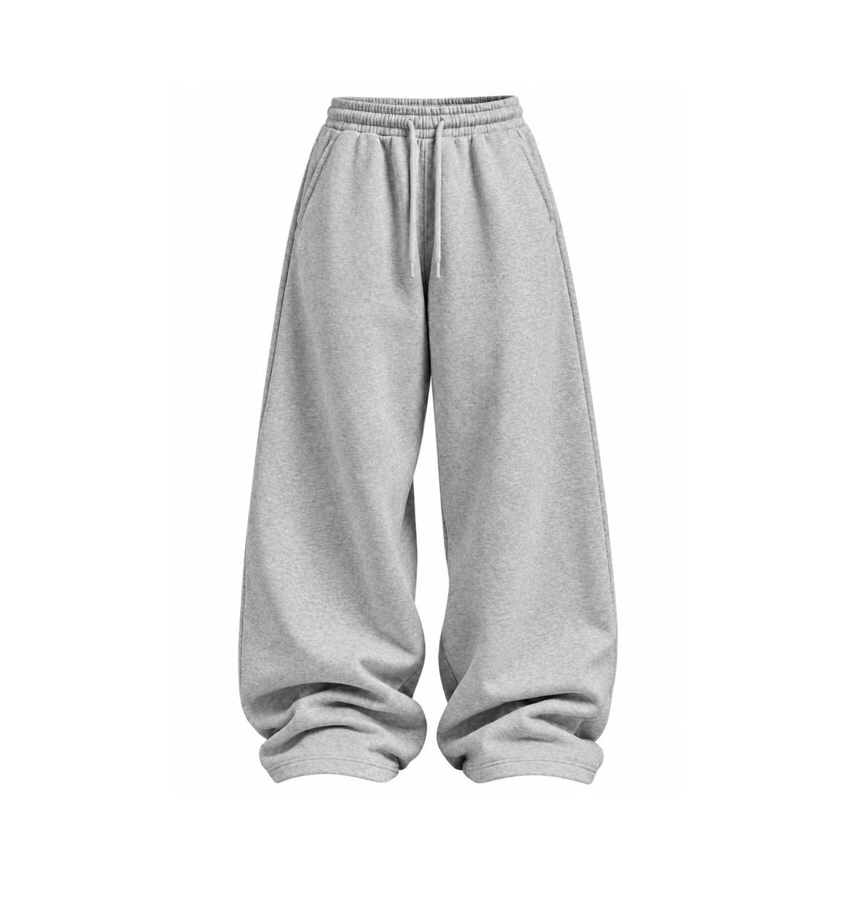 Balloon Wide-Leg Fit Sweatpants