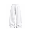 Balloon Wide-Leg Fit Sweatpants - White