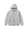 Oversized Full-Zip hoodie Gray